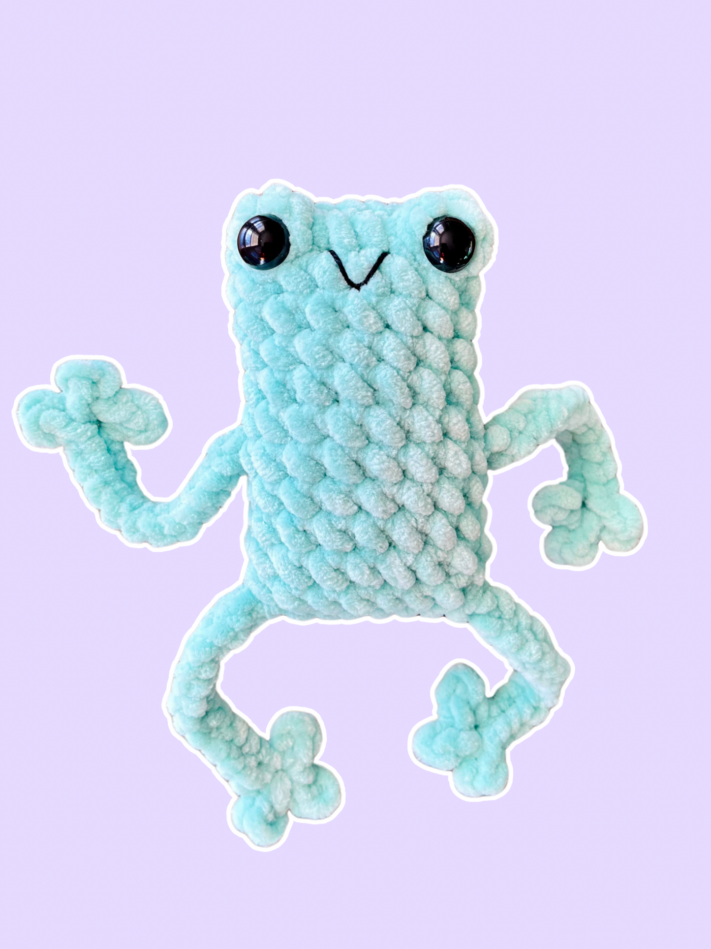 Crochet Mini Leggy Froggies