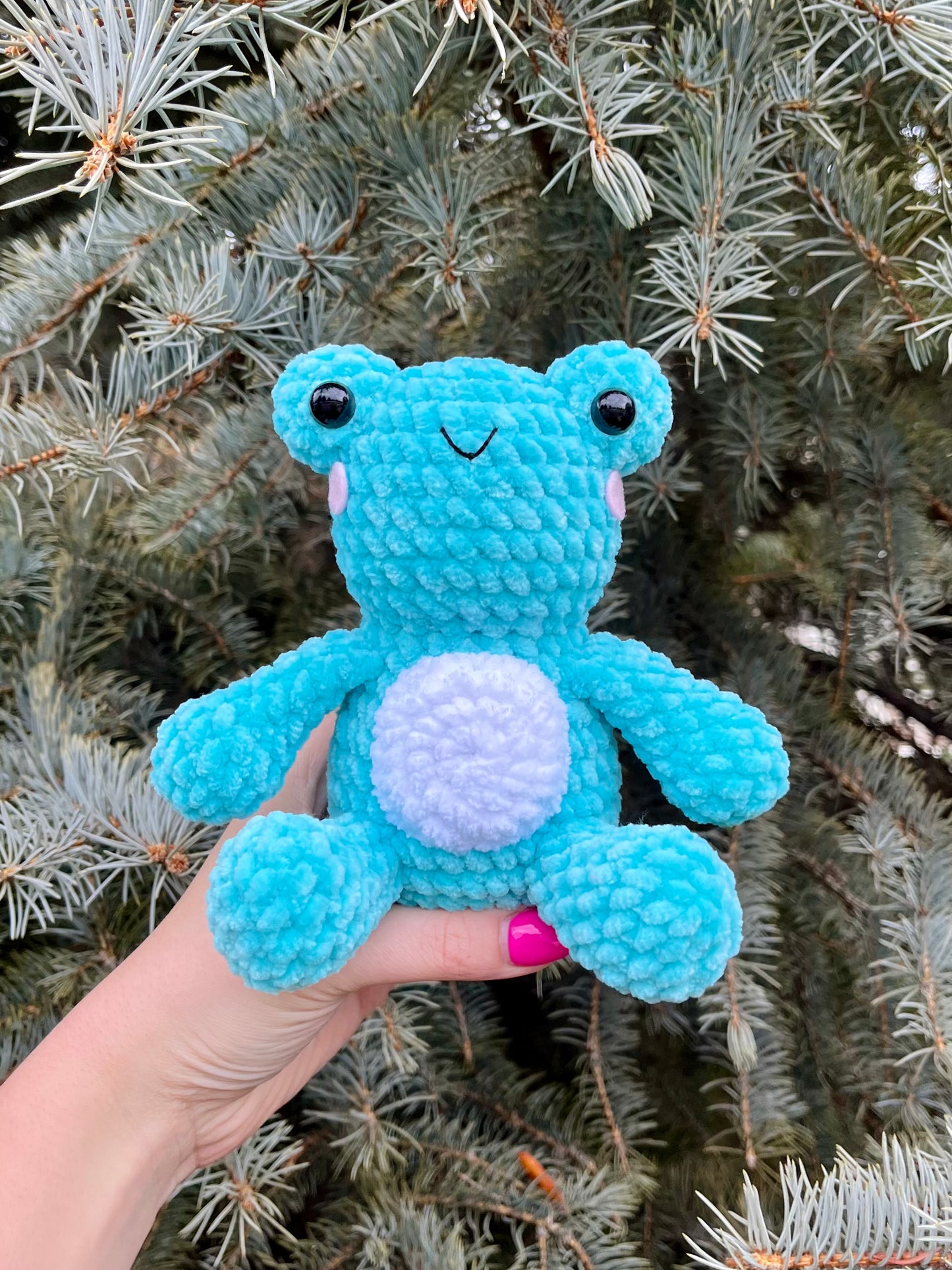 Crochet Flipper the Frog