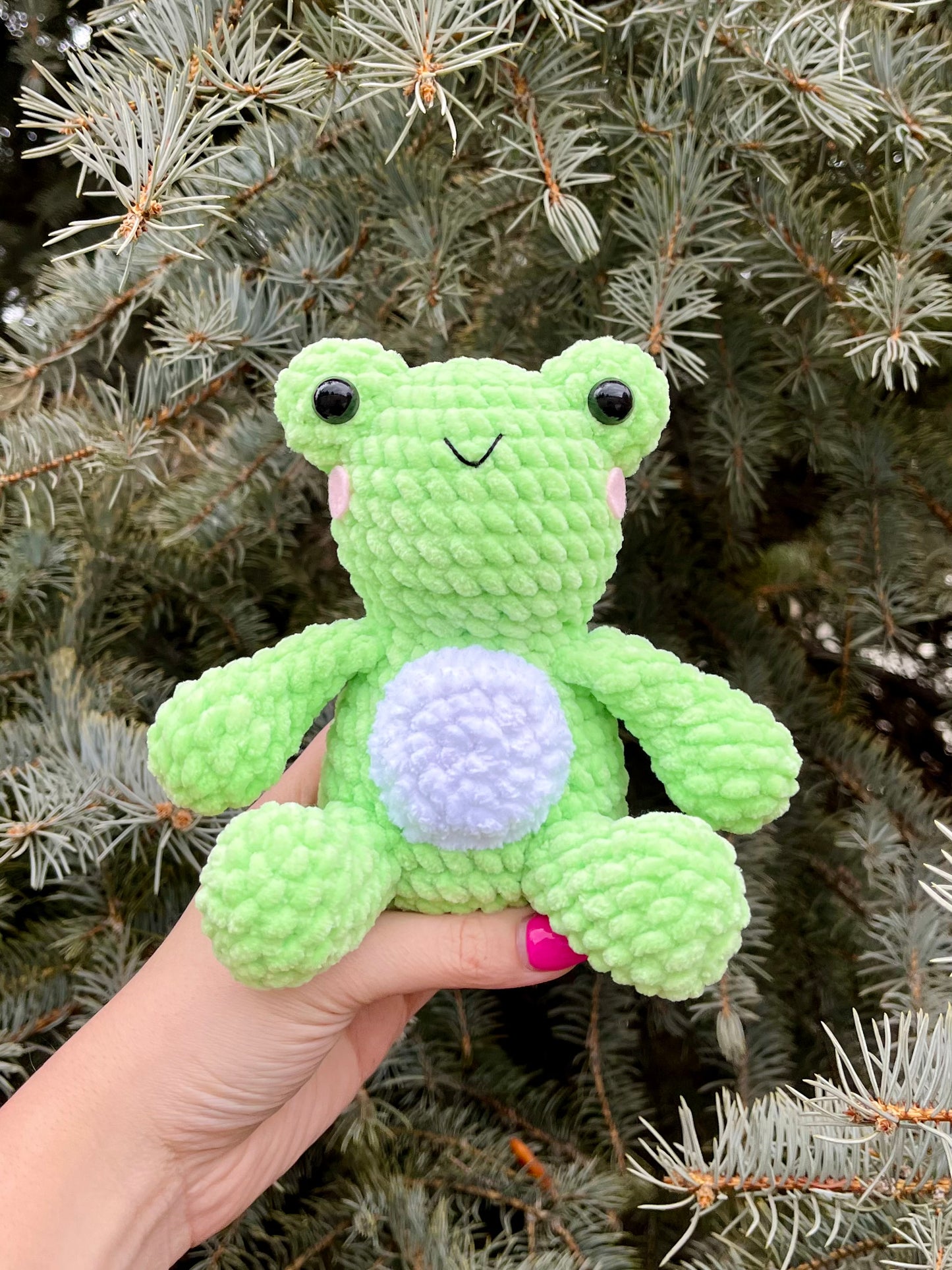 Crochet Flipper the Frog