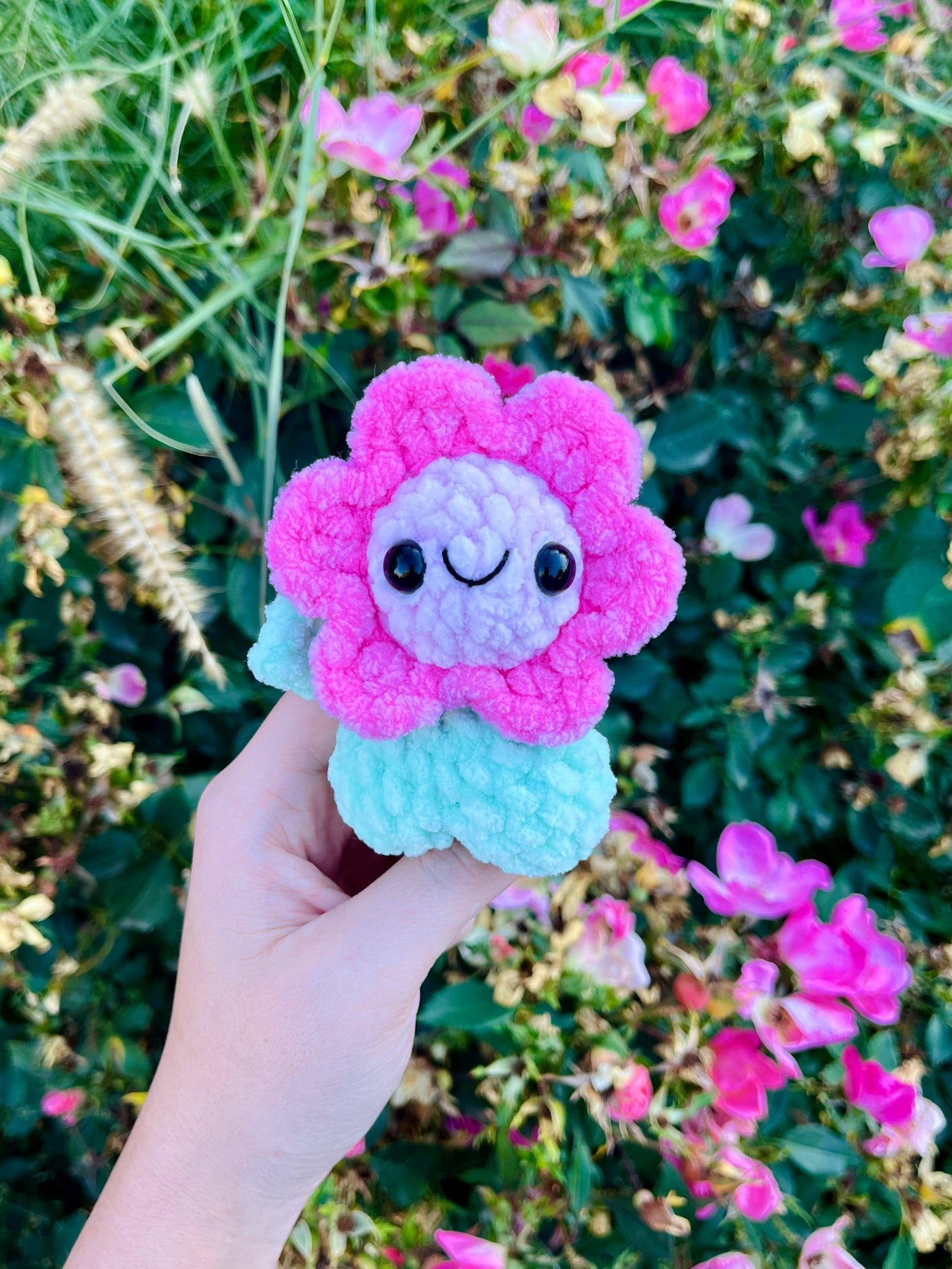Crochet Mini Floral Friends