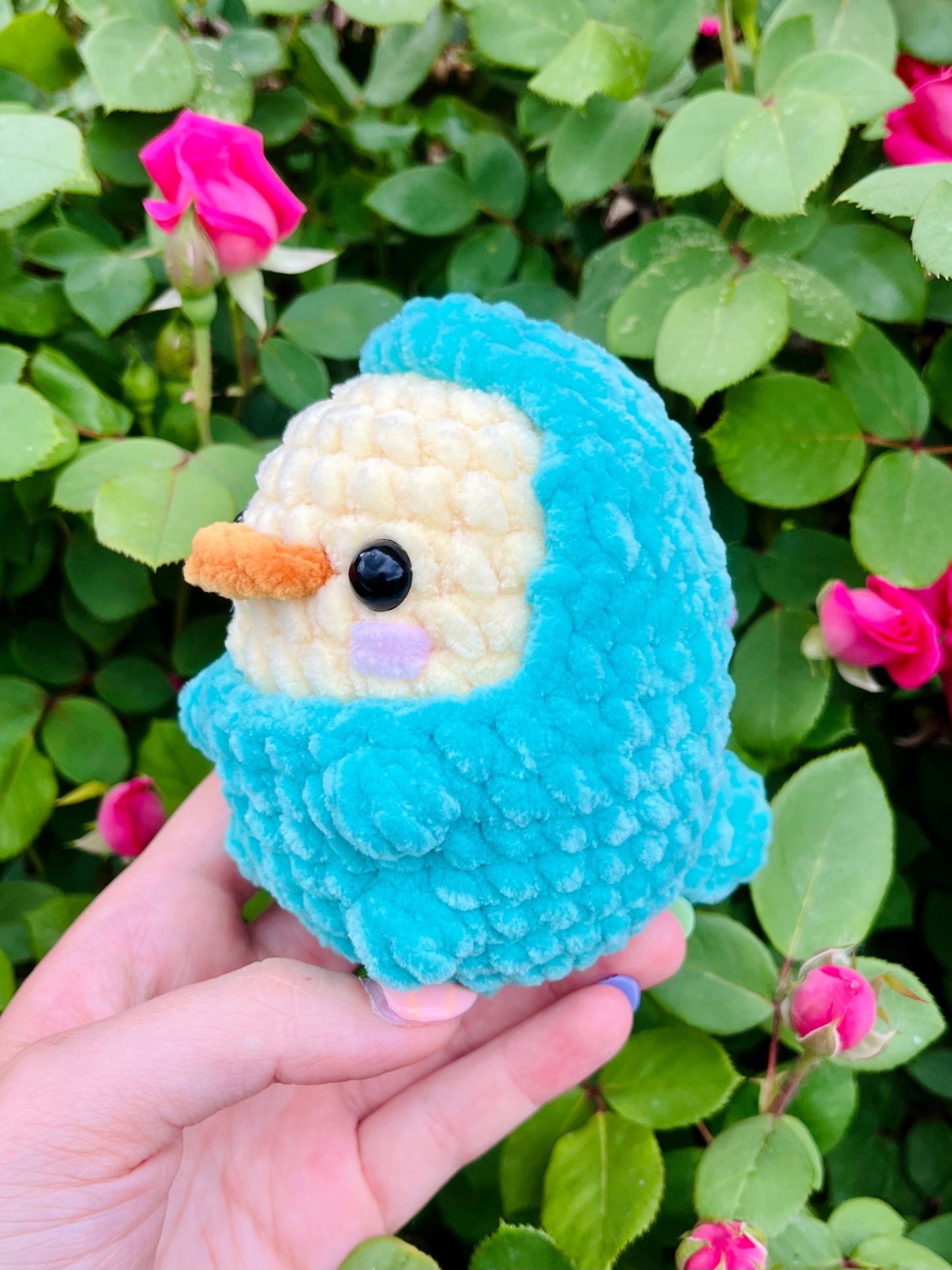 Crochet Duck in Dino Costume