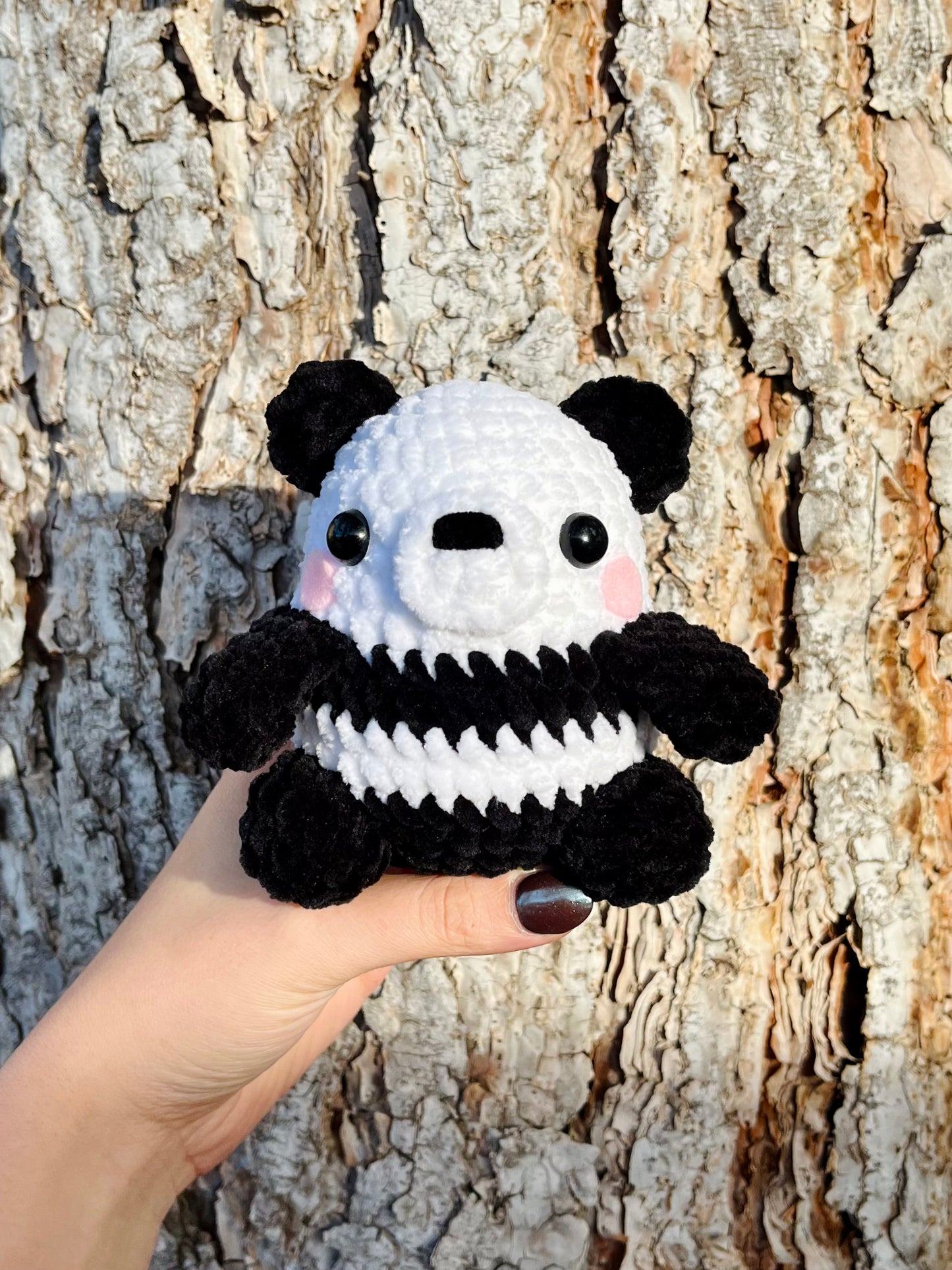 Crochet Pudgy Panda