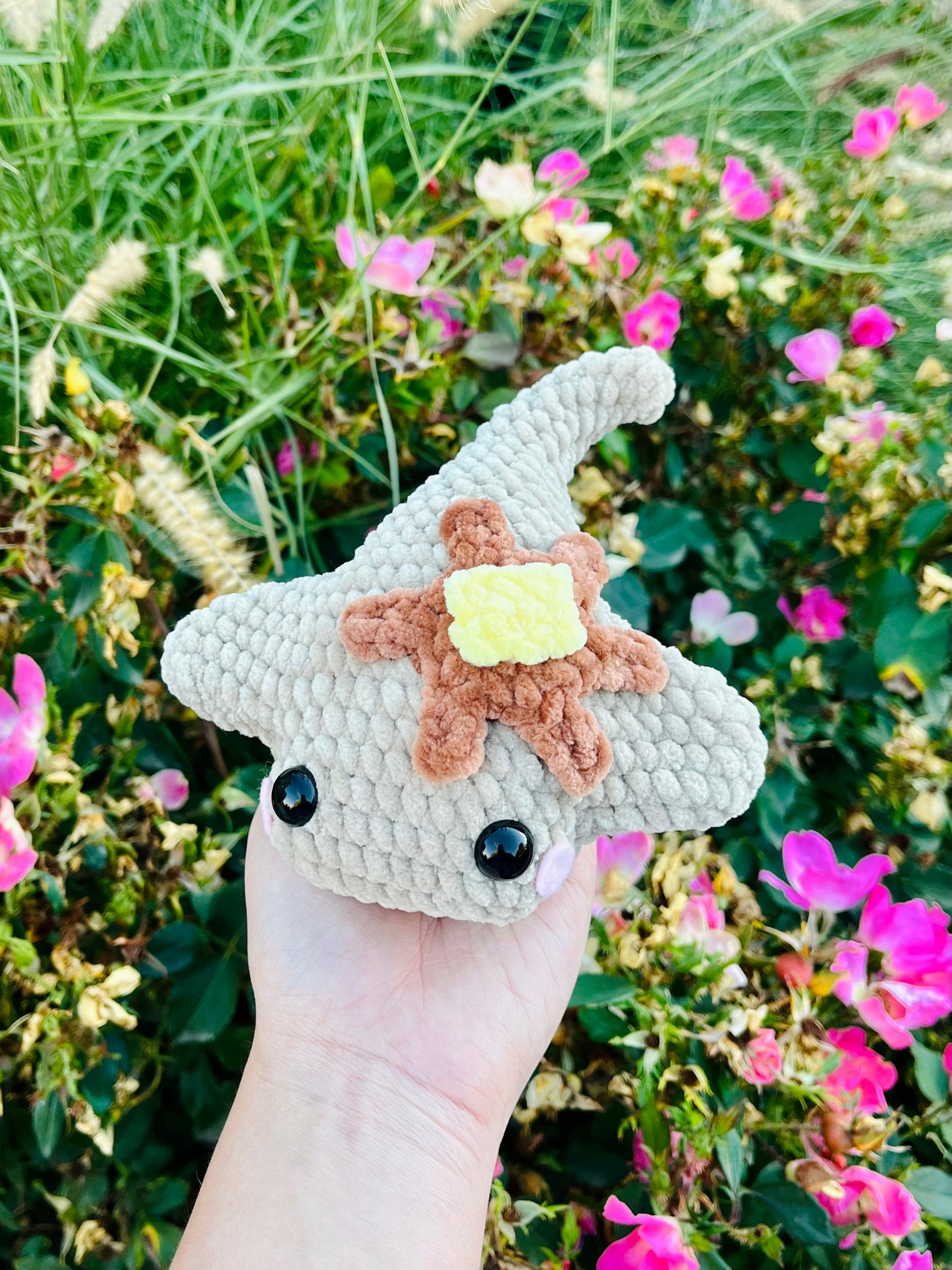 Crochet Pancake Stingray