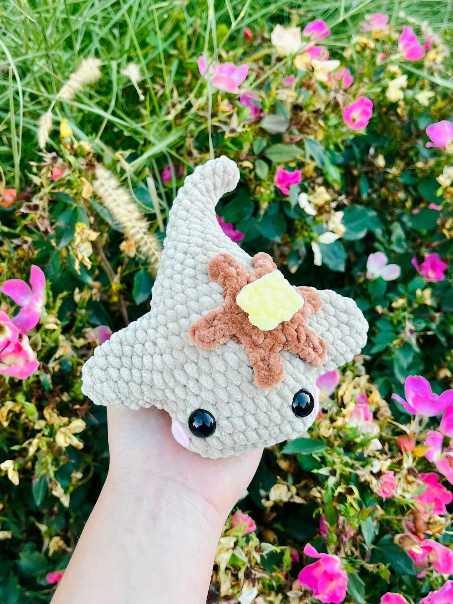 Crochet Pancake Stingray