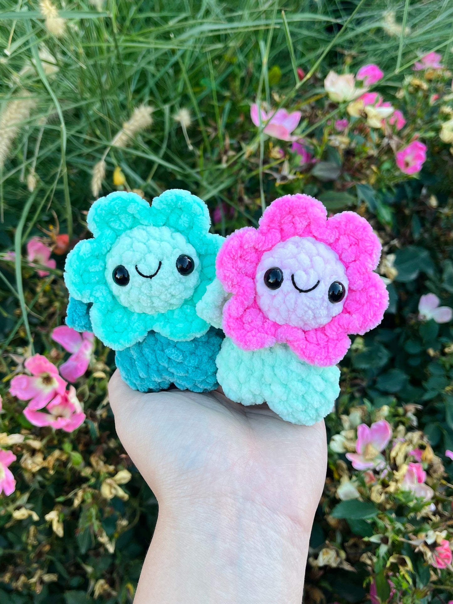 Crochet Mini Floral Friends