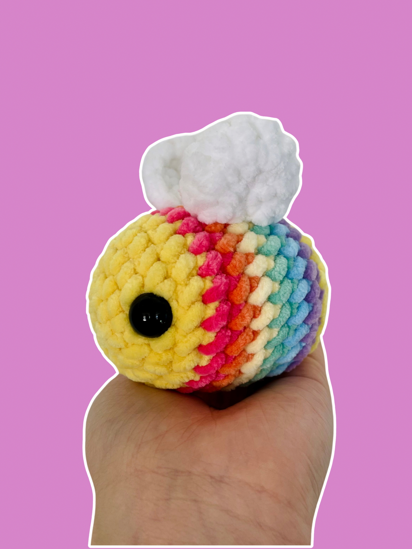 Crochet Pride Bee
